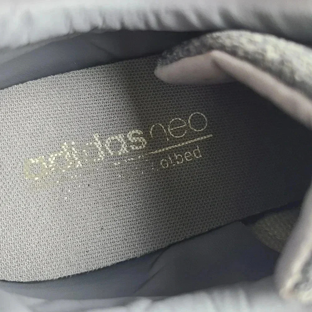 Adidas mens Neo Daily cloudfoam grey sneakers